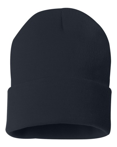 12 inch Cuff style Beanie-Union Navy