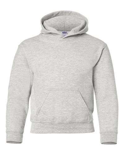 Gildan - Heavy Blend Youth Hooded Sweatshirt - 18500B-Ash