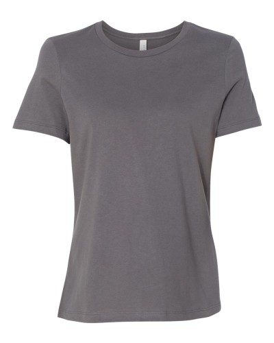 Bella/Canvas Women’s Relaxed Jersey Short Sleeve Tee - 6400-Asphalt