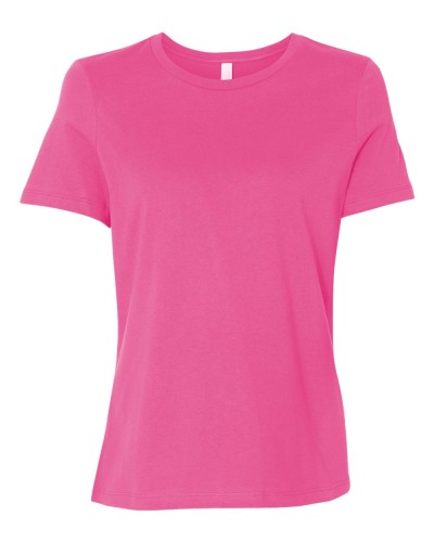 Bella/Canvas Women’s Relaxed Jersey Short Sleeve Tee - 6400-Berry