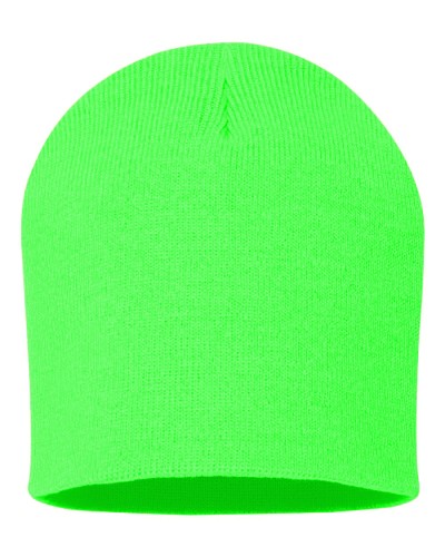 9 Inch Beanie-Safety Green